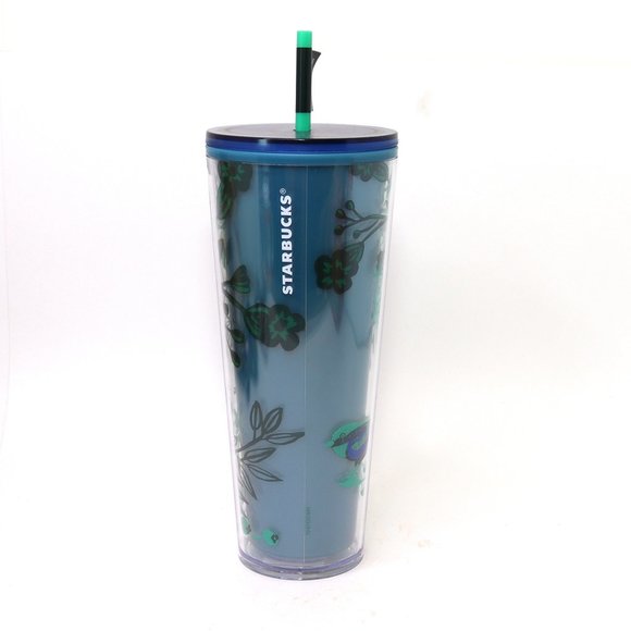 Starbucks Holiday 2022 Color Changing Blue Berry Corsage Venti Tumbler 2… - Picture 2 of 5